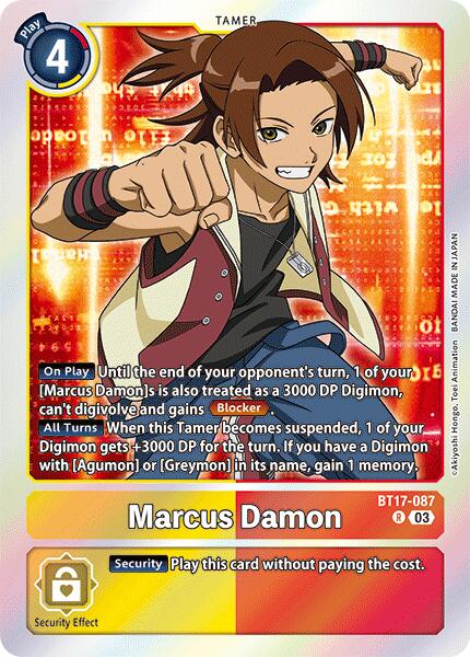 Marcus Damon [BT17-087] [Secret Crisis] | Tables and Towers