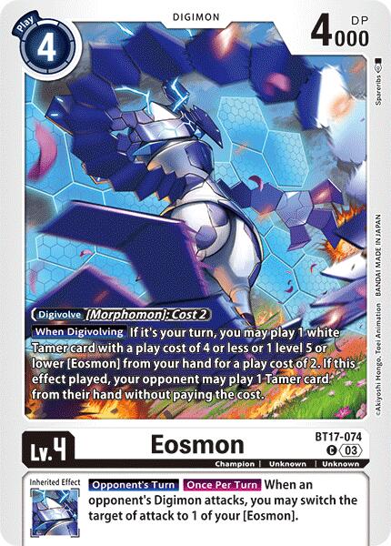 Eosmon [BT17-074] - BT17-074 [Secret Crisis] | Tables and Towers