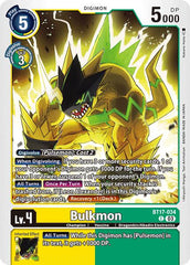 Bulkmon [BT17-034] [Secret Crisis] | Tables and Towers