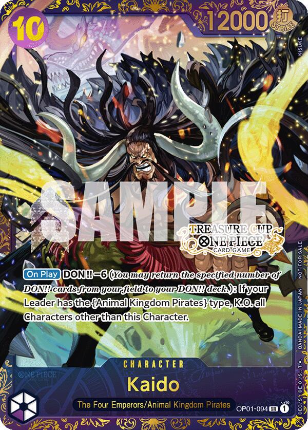 Kaido (Treasure Cup) [One Piece Promotion Cards] | Tables and Towers