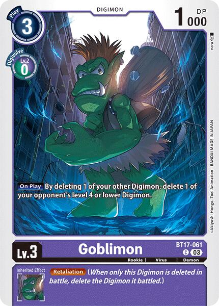 Goblimon [BT17-061] [Secret Crisis] | Tables and Towers