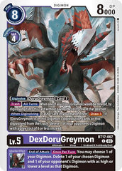 DexDoruGreymon [BT17-067] [Secret Crisis] | Tables and Towers