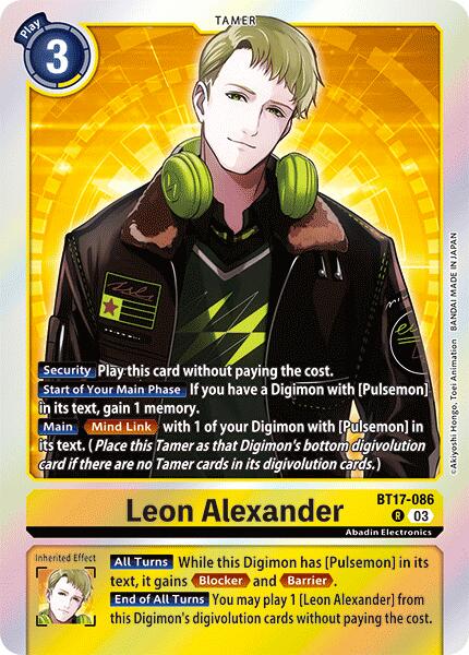 Leon Alexander [BT17-086] [Secret Crisis] | Tables and Towers