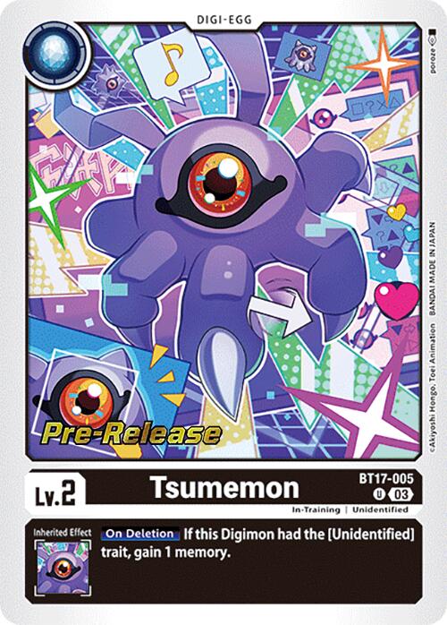 Tsumemon [BT17-005] [Secret Crisis Pre-Release Cards] | Tables and Towers