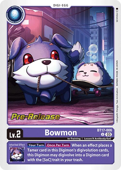 Bowmon [BT17-006] [Secret Crisis Pre-Release Cards] | Tables and Towers