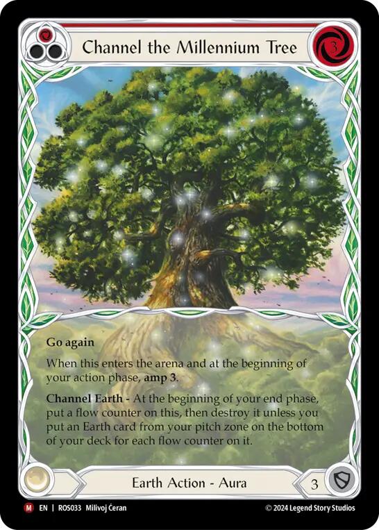 Channel the Millennium Tree [ROS033] (Rosetta)  Rainbow Foil | Tables and Towers