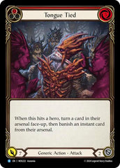Tongue Tied [ROS222] (Rosetta)  Rainbow Foil | Tables and Towers