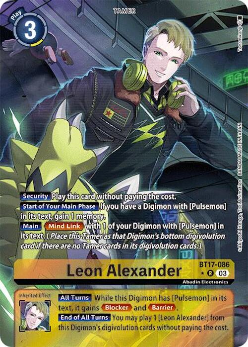 Leon Alexander [BT17-086] (Alternate Art) [Secret Crisis] | Tables and Towers