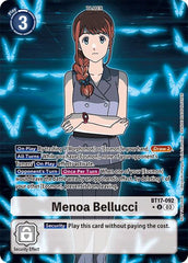 Menoa Bellucci [BT17-092] (Box Promotion Pack: Secret Crisis) [Secret Crisis] | Tables and Towers