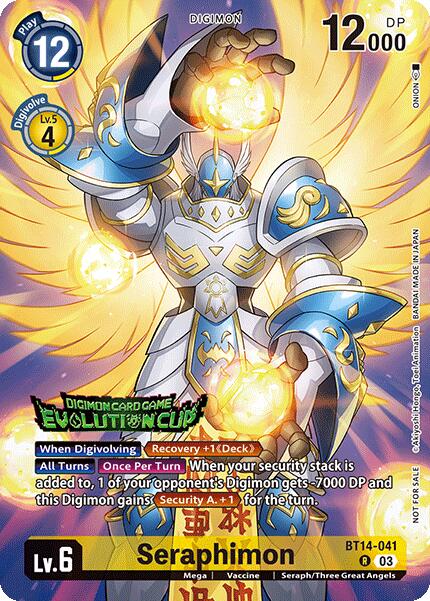 Seraphimon [BT14-041] (2024 Evolution Cup) [Blast Ace] | Tables and Towers