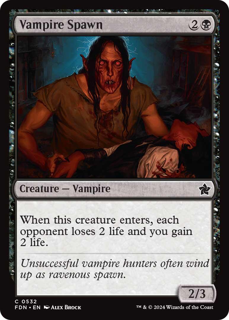 Vampires Deck Theme Card [Foundations] | Tables and Towers