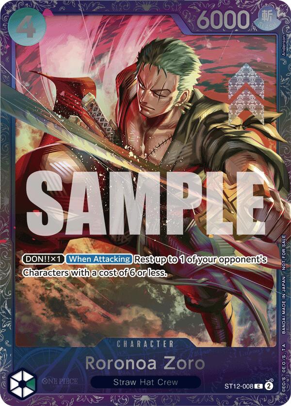 Roronoa Zoro (Treasure Cup 2024) [One Piece Promotion Cards] | Tables and Towers