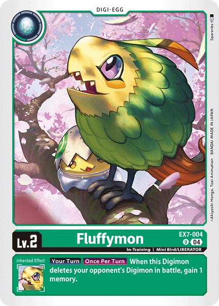 Fluffymon [EX7-004] [Digimon LIBERATOR] | Tables and Towers