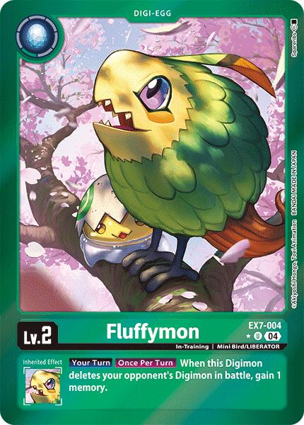 Fluffymon [EX7-004] (Foil) [Digimon LIBERATOR] | Tables and Towers