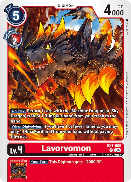 Lavorvomon [EX7-009] [Digimon LIBERATOR] | Tables and Towers