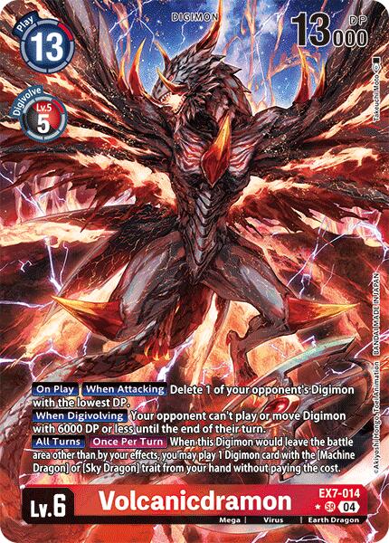 Volcanicdramon [EX7-014] (Alternate Art) [Digimon LIBERATOR] | Tables and Towers