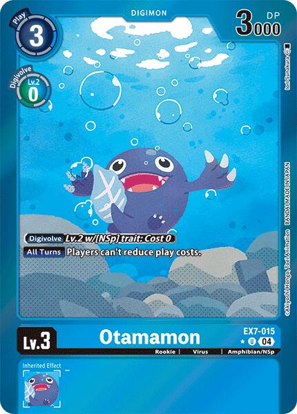 Otamamon [EX7-015] (Foil) [Digimon LIBERATOR] | Tables and Towers