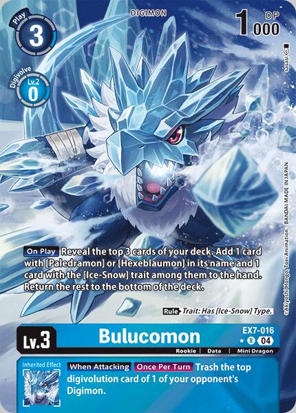 Bulucomon [EX7-016] (Alternate Art) [Digimon LIBERATOR] | Tables and Towers