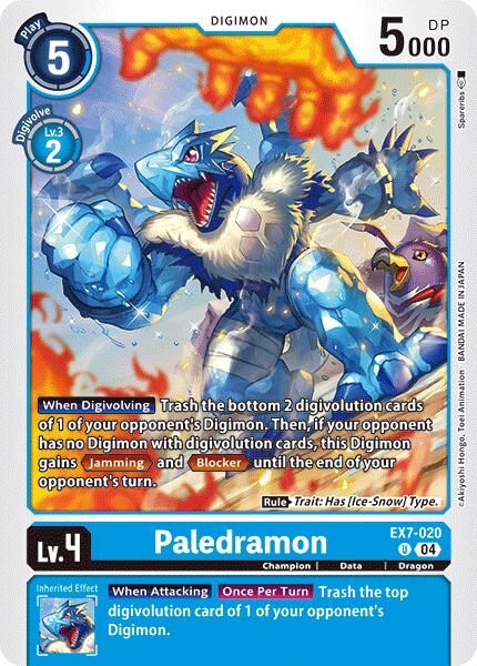 Paledramon [EX7-020] [Digimon LIBERATOR] | Tables and Towers