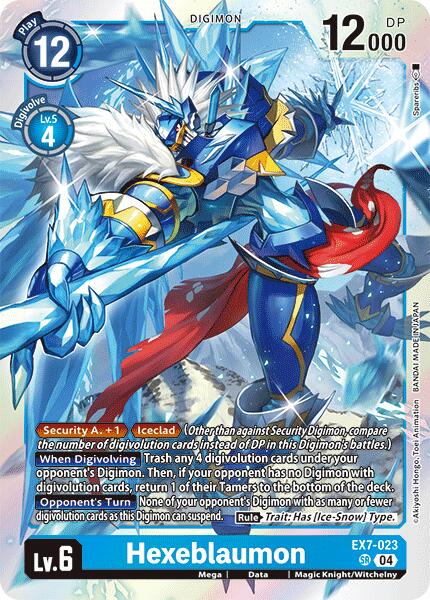 Hexeblaumon [EX7-023] [Digimon LIBERATOR] | Tables and Towers