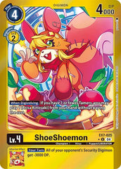 ShoeShoemon [EX7-025] (Foil) [Digimon LIBERATOR] | Tables and Towers