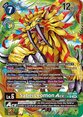 SaberLeomon ACE [EX7-029] (Alternate Art) [Digimon LIBERATOR] | Tables and Towers