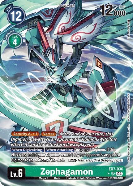 Zephagamon [EX7-036] (Alternate Art) [Digimon LIBERATOR] | Tables and Towers