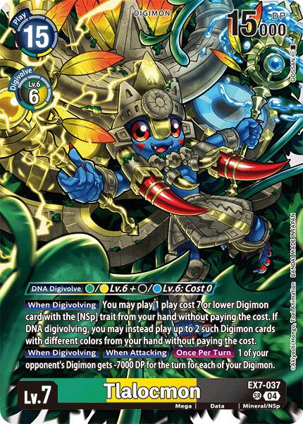 Tlalocmon [EX7-037] [Digimon LIBERATOR] | Tables and Towers