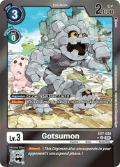 Gotsumon [EX7-038] (Foil) [Digimon LIBERATOR] | Tables and Towers