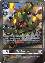 Tankmon [EX7-043] (Foil) [Digimon LIBERATOR] | Tables and Towers