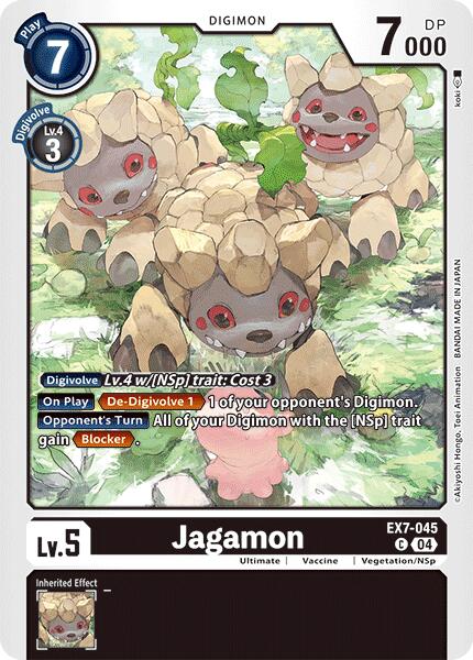 Jagamon [EX7-045] [Digimon LIBERATOR] | Tables and Towers