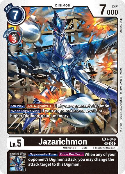 Jazarichmon [EX7-046] [Digimon LIBERATOR] | Tables and Towers