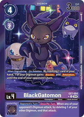 BlackGatomon [EX7-054] (Foil) [Digimon LIBERATOR] | Tables and Towers