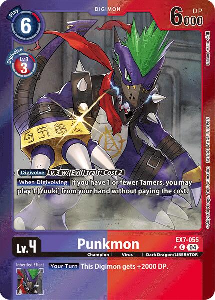 Punkmon [EX7-055] (Foil) [Digimon LIBERATOR] | Tables and Towers