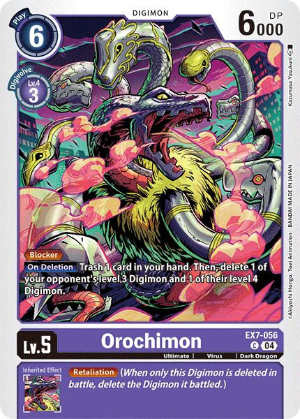 Orochimon [EX7-056] [Digimon LIBERATOR] | Tables and Towers