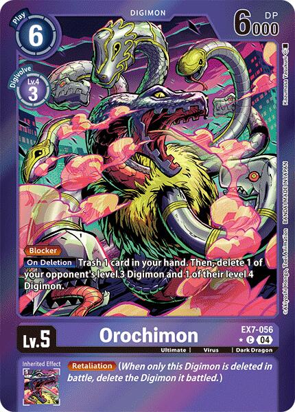 Orochimon [EX7-056] (Foil) [Digimon LIBERATOR] | Tables and Towers