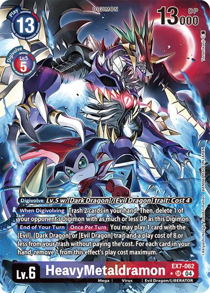 HeavyMetaldramon [EX7-062] (Alternate Art) [Digimon LIBERATOR] | Tables and Towers