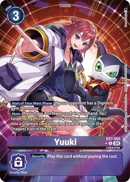 Yuuki [EX7-065] (Alternate Art) [Digimon LIBERATOR] | Tables and Towers