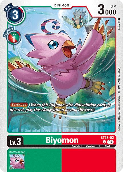 Biyomon [ST18-02] [Starter Deck: Guardian Vortex] | Tables and Towers