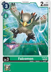 Falcomon [ST18-03] [Starter Deck: Guardian Vortex] | Tables and Towers