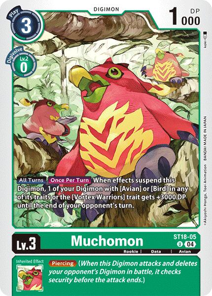 Muchomon [ST18-05] [Starter Deck: Guardian Vortex] | Tables and Towers