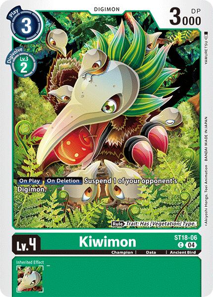 Kiwimon [ST18-06] [Starter Deck: Guardian Vortex] | Tables and Towers