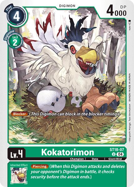 Kokatorimon [ST18-07] [Starter Deck: Guardian Vortex] | Tables and Towers