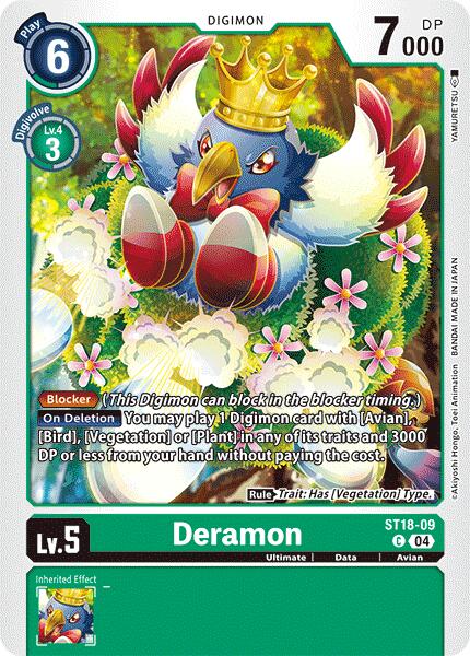 Deramon [ST18-09] [Starter Deck: Guardian Vortex] | Tables and Towers