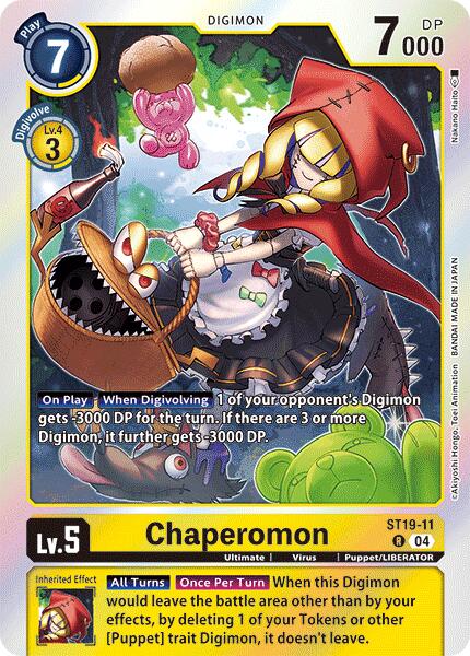 Chaperomon [ST19-11] [Starter Deck: Fable Waltz] | Tables and Towers