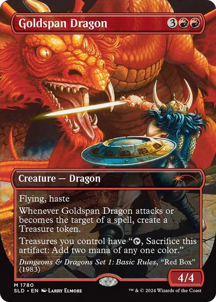 Goldspan Dragon [Secret Lair Drop Series] | Tables and Towers