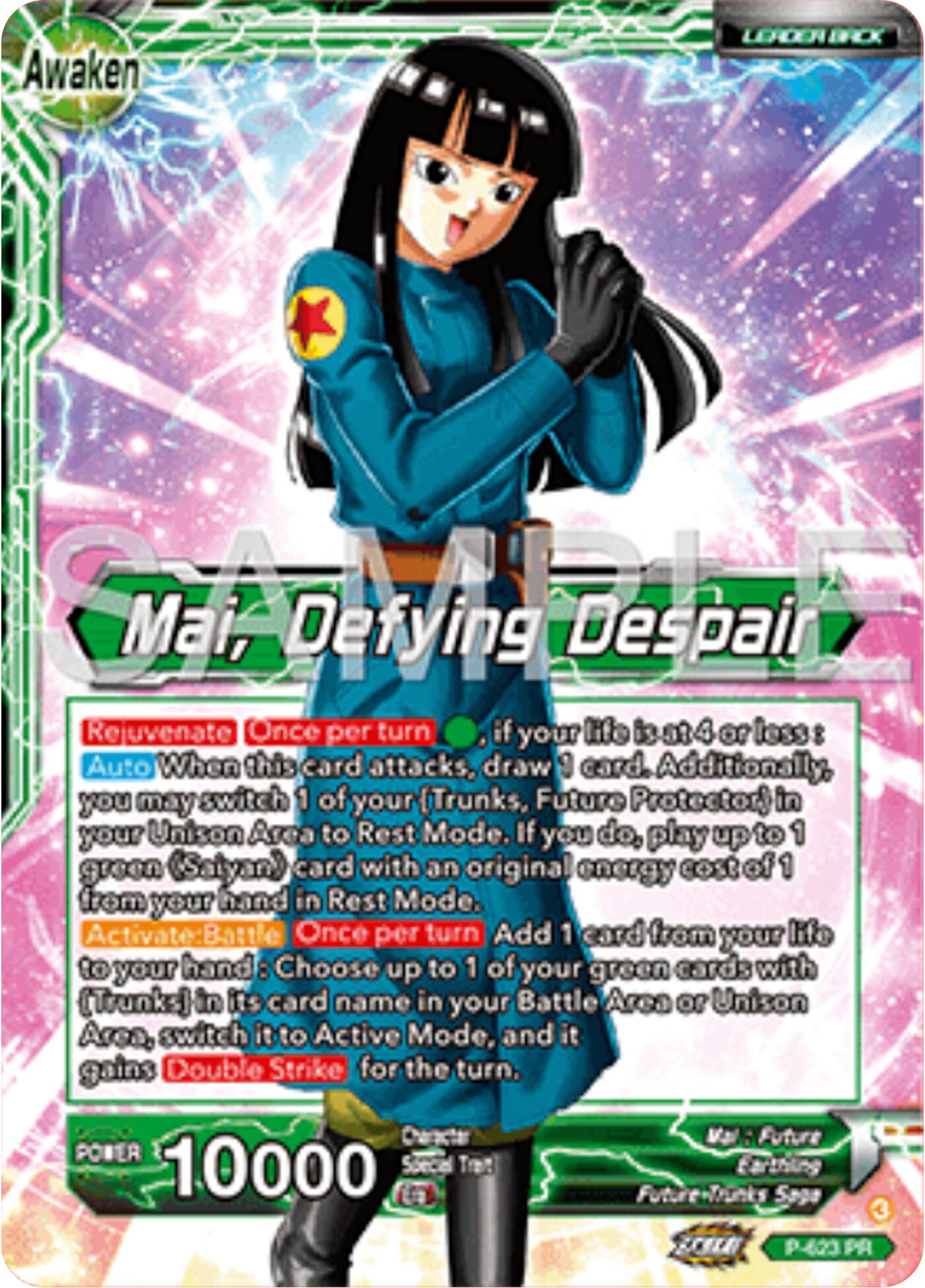 Mai // Mai, Defying Despair (Gold Stamped) (P-623) [Promotion Cards] | Tables and Towers