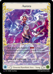 Aurora (Marvel) (Alternate Art) [ROS008] (Rosetta)  Cold Foil | Tables and Towers