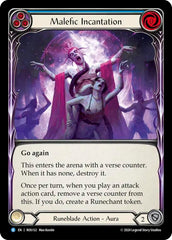 Malefic Incantation (Blue) [ROS132] (Rosetta)  Rainbow Foil | Tables and Towers