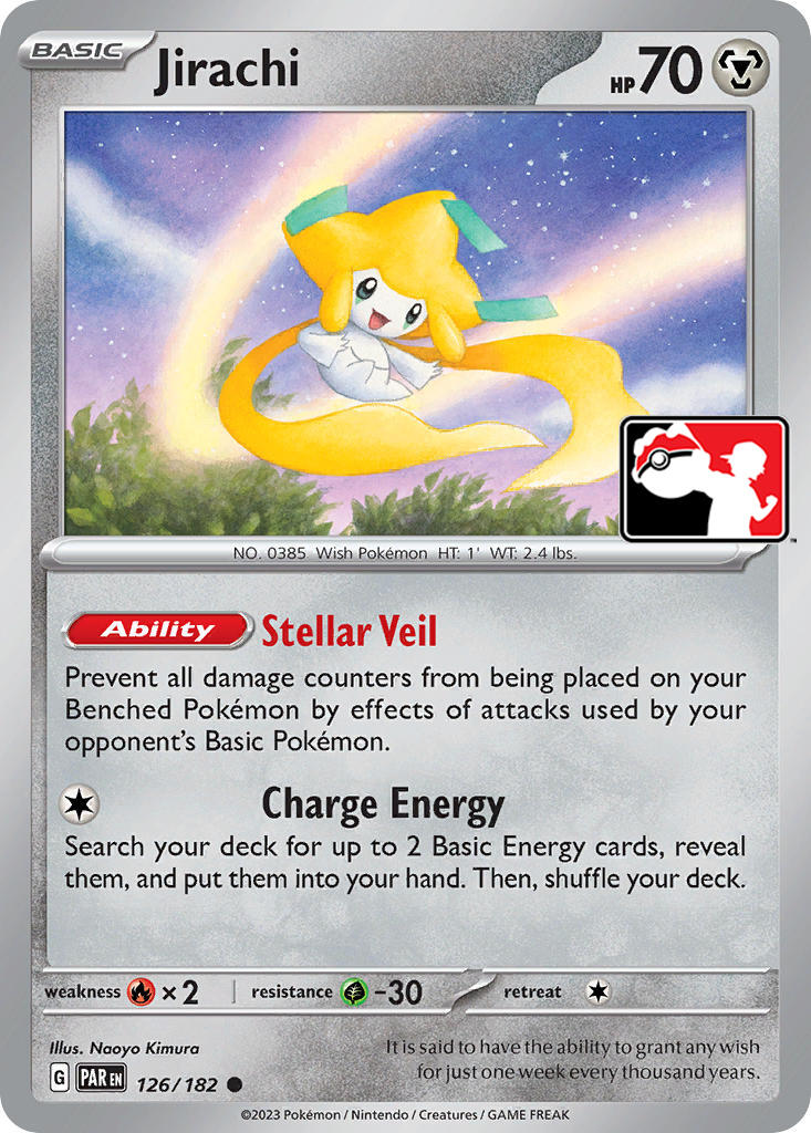 Jirachi (126/182) [Prize Pack Series Five] | Tables and Towers